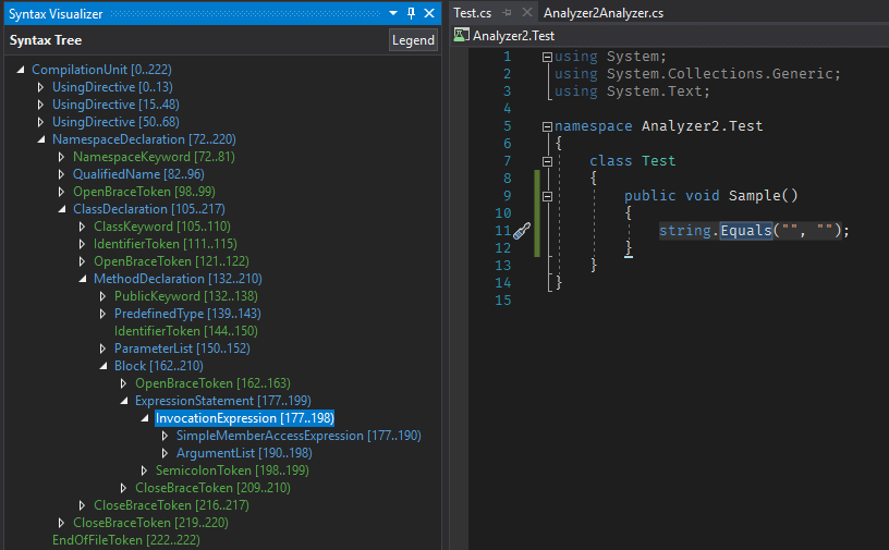 Roslyn Syntax Visualizer